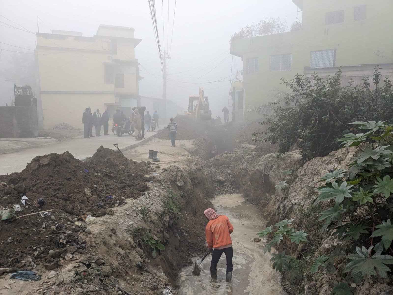 आश्रयको लापरवाहीले ५०० परिवार खानेपानी बाट वञ्चित